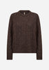 SC-HEIDA 1 Pullover Mørk blomme