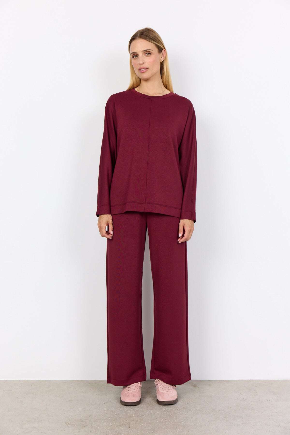 SC-BANU 262 Bluse Bordeaux