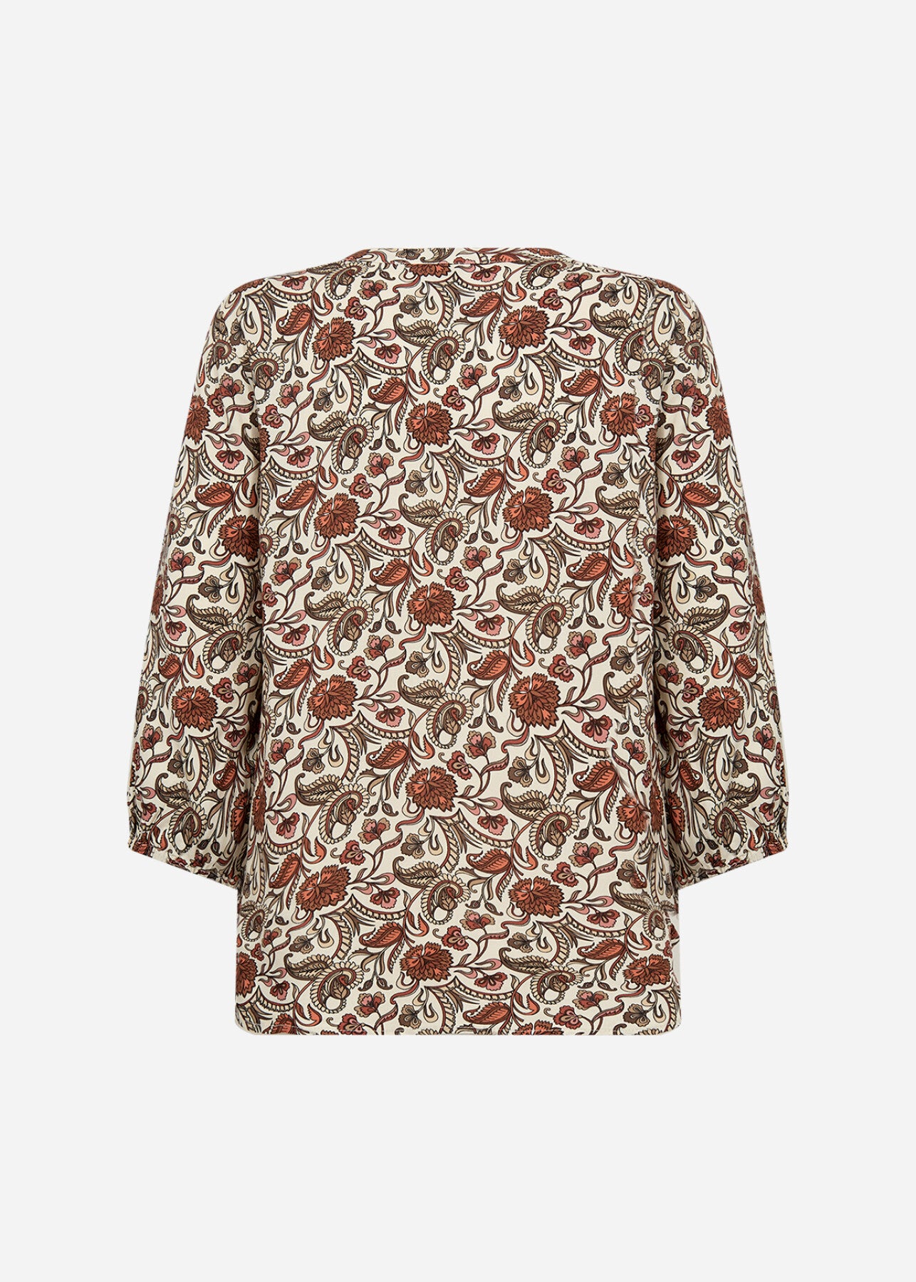 SC-SAMEA 2 Bluse Rust rød