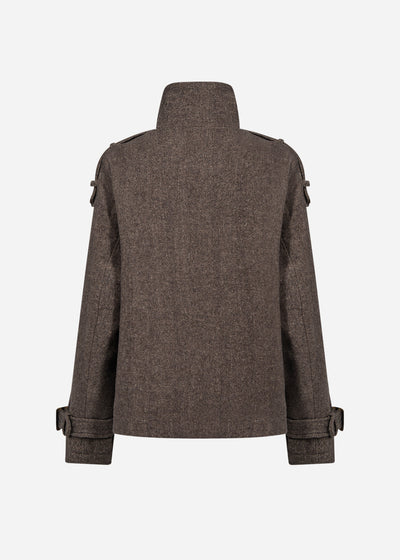 SC-SHAKIRA 1 Jakke Mørk brun