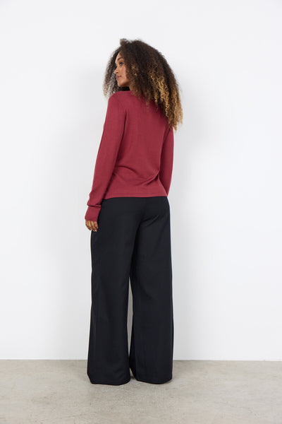 SC-DOLLIE 446 Cardigan Rubin rød