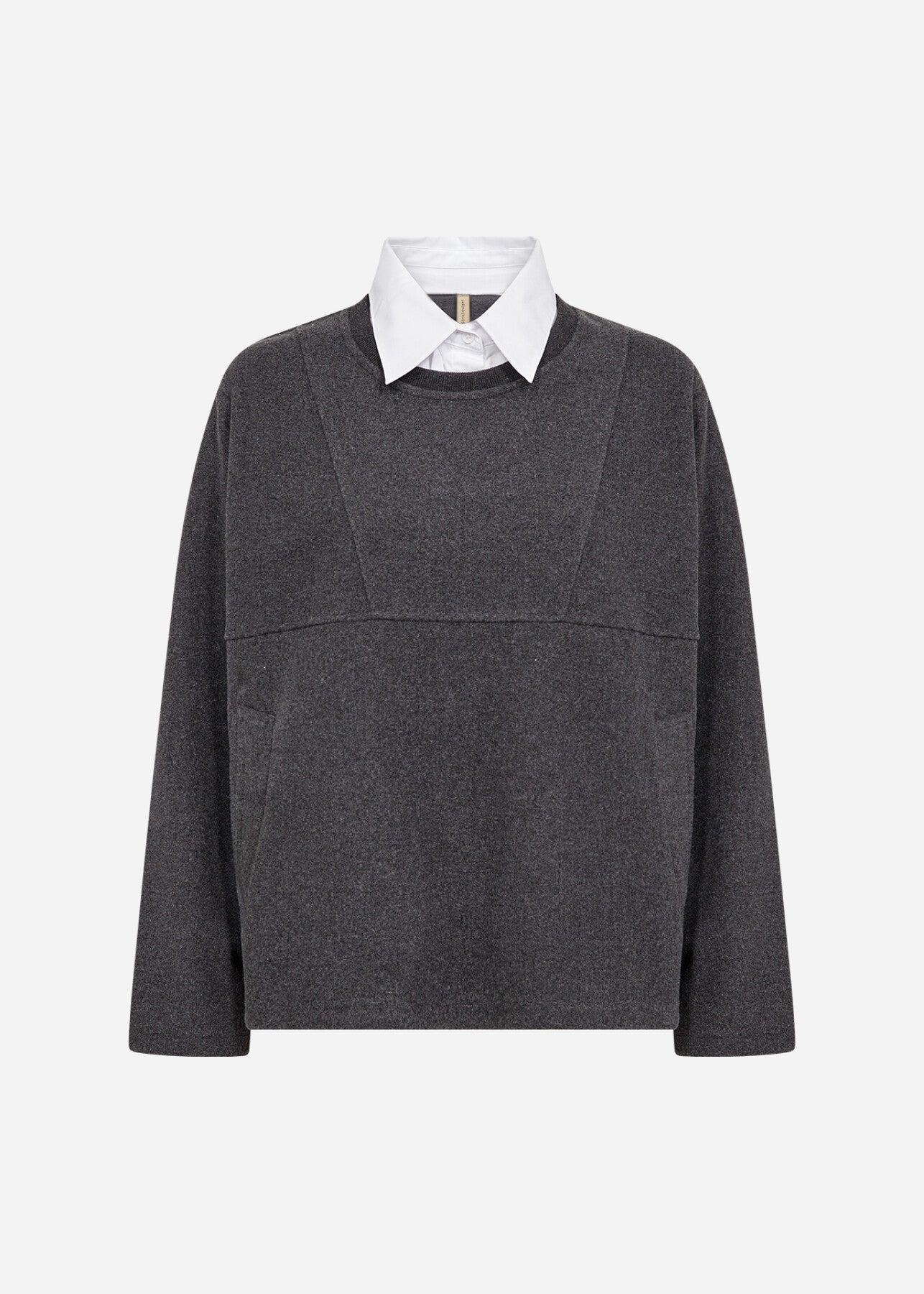 SC-VAGNA 6 Bluse Mørk grå