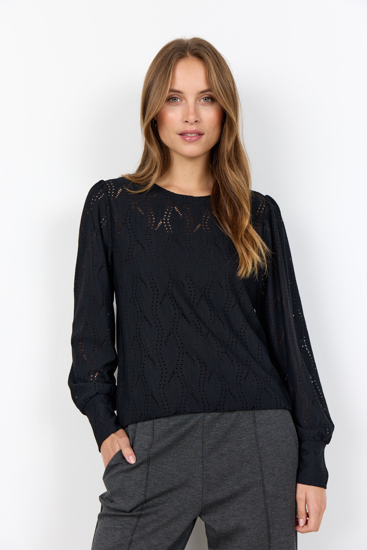 SC-ATHARI 1 Bluse Sort