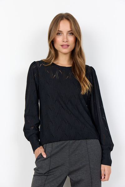 SC-ATHARI 1 Bluse Sort