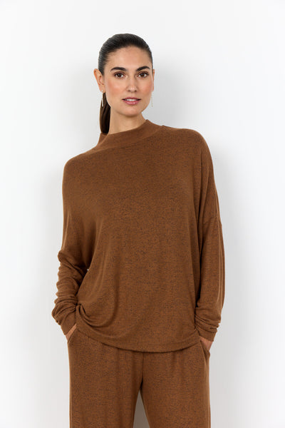SC-BIARA 126 Bluse Brun