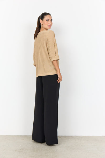 SC-VIOLETTA 4 Bluse Sand