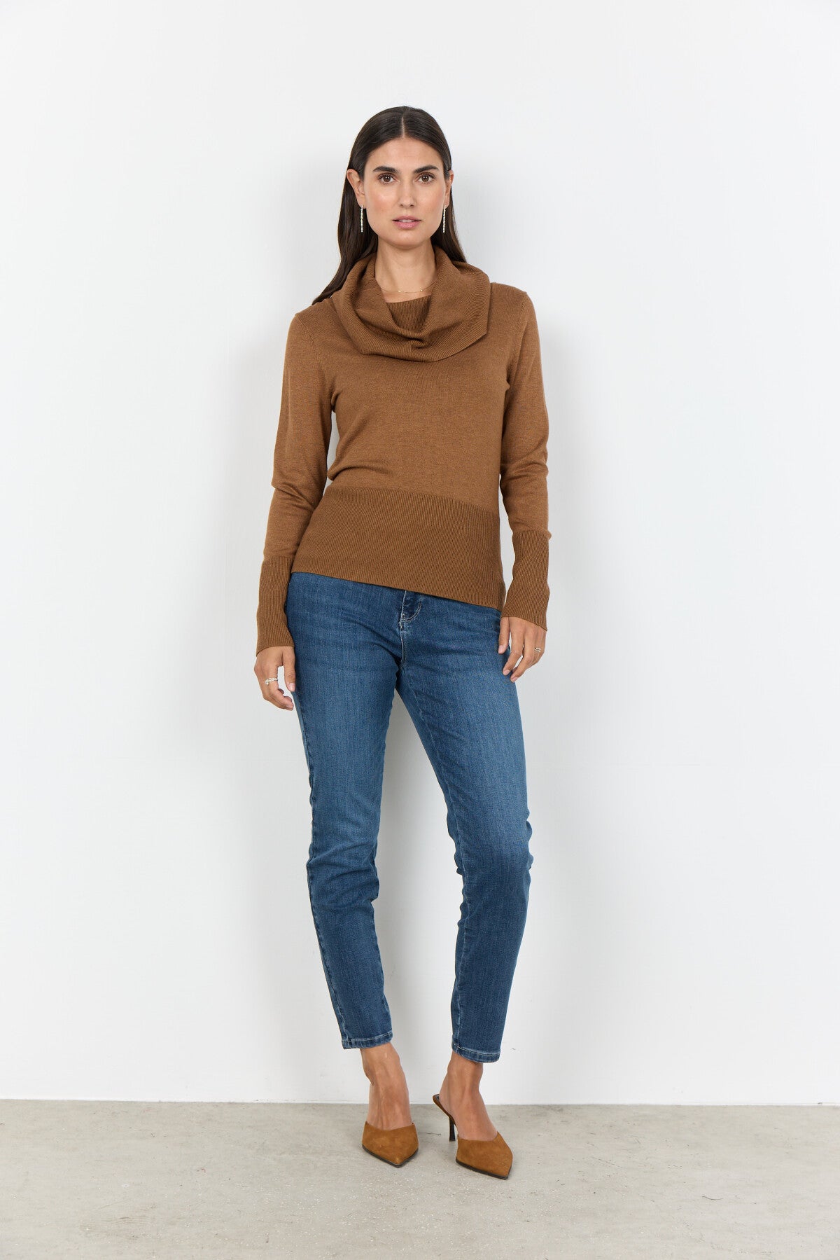 SC-DOLLIE 305 Pullover Brun