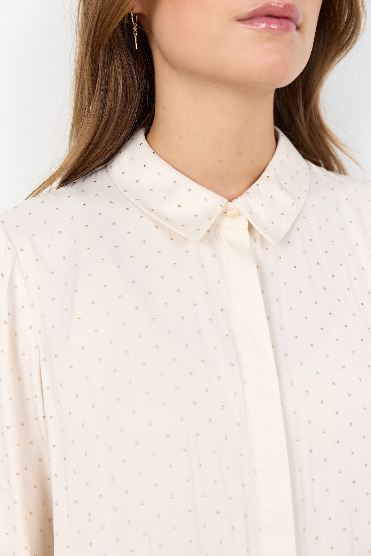 SC-ALAINE 2 Skjorte Creme