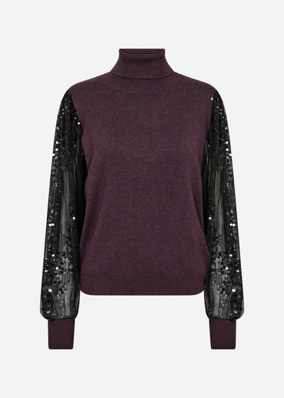 SC-DOLLIE 803 Pullover Lilla