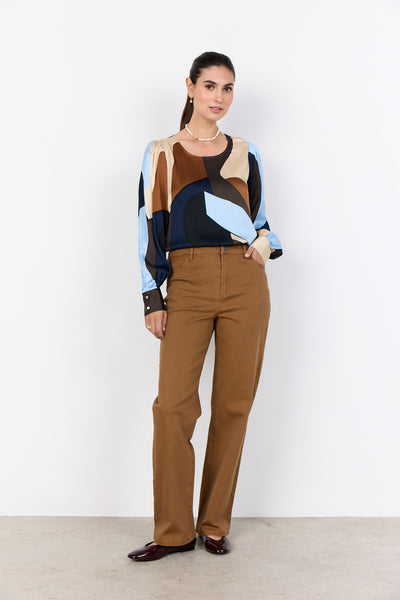 SC-BELL 1 Bluse Lyseblå