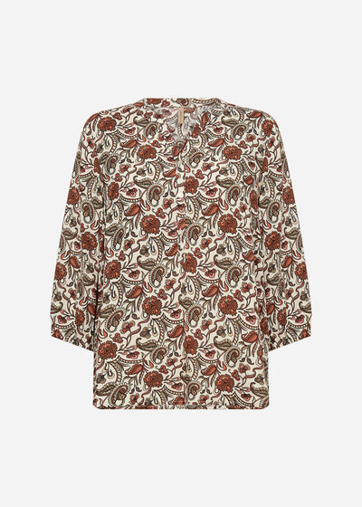 SC-SAMEA 2 Bluse Rust rød