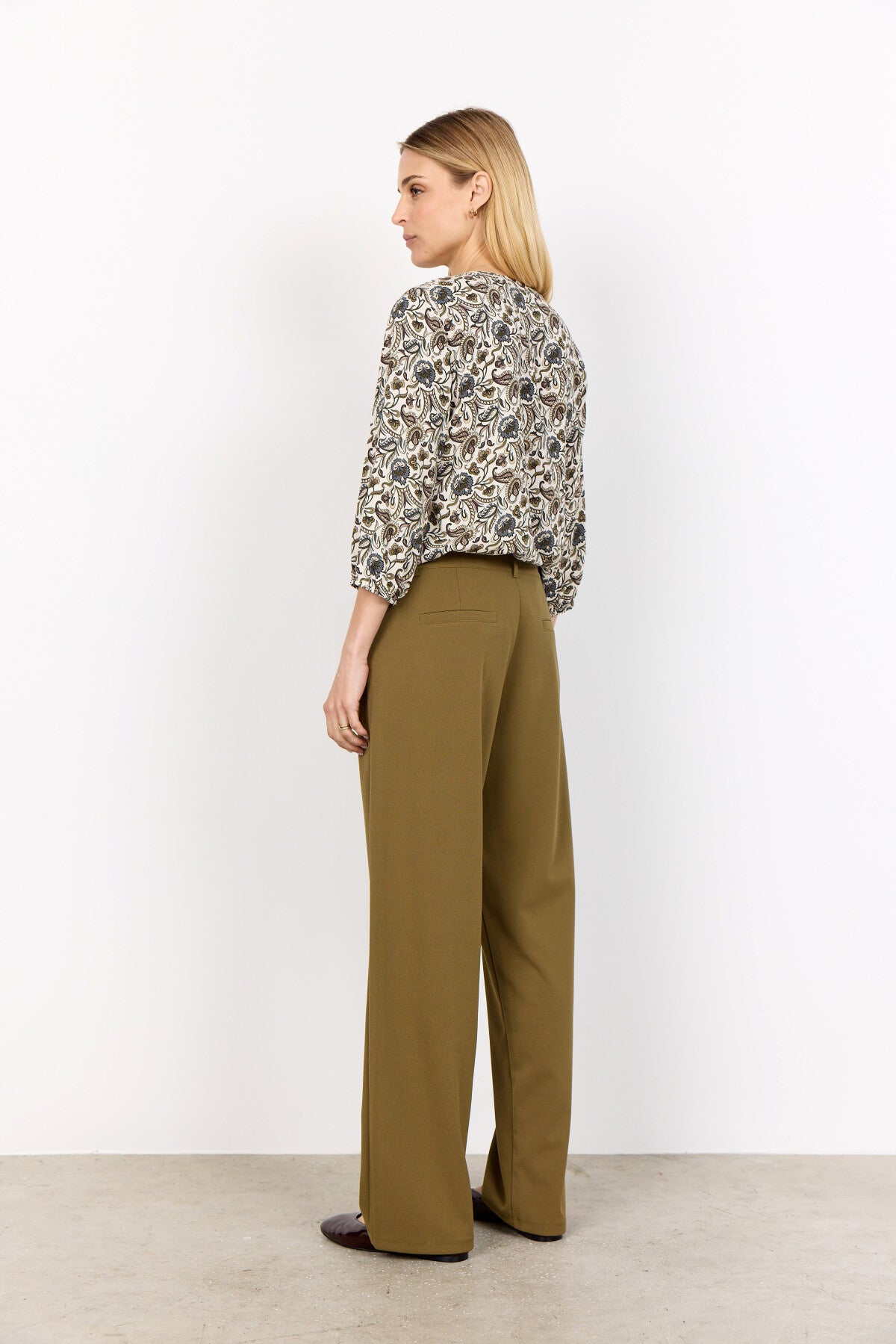 SC-SAMEA 2 Bluse Oliven