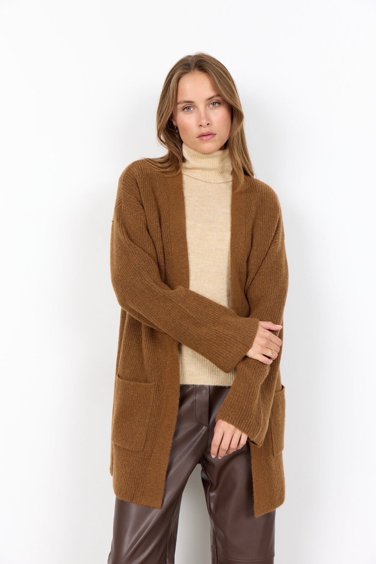 SC-AVALON 3 Cardigan Brun