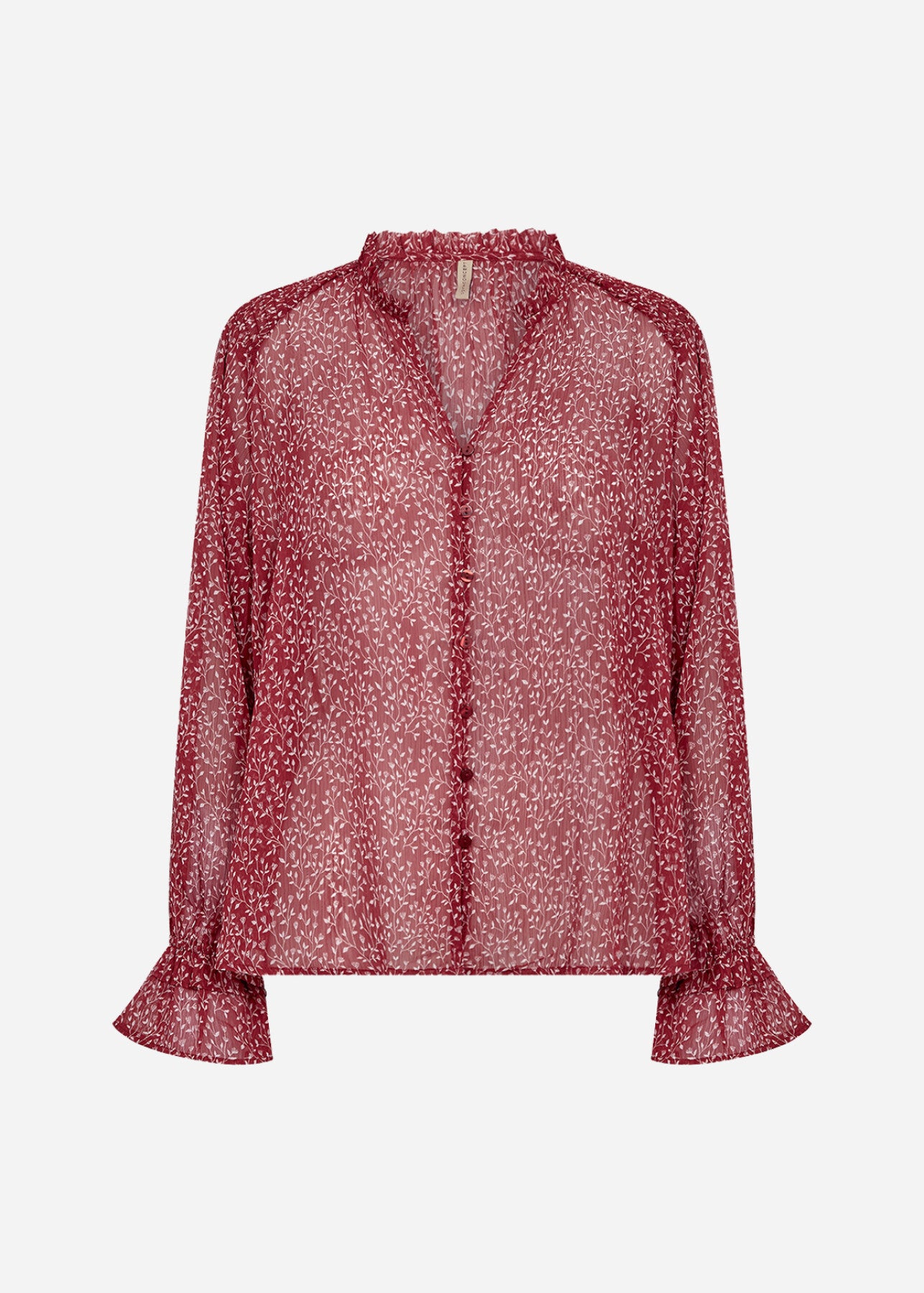 SC-BEBBIE 2 Skjorte Rubin rød