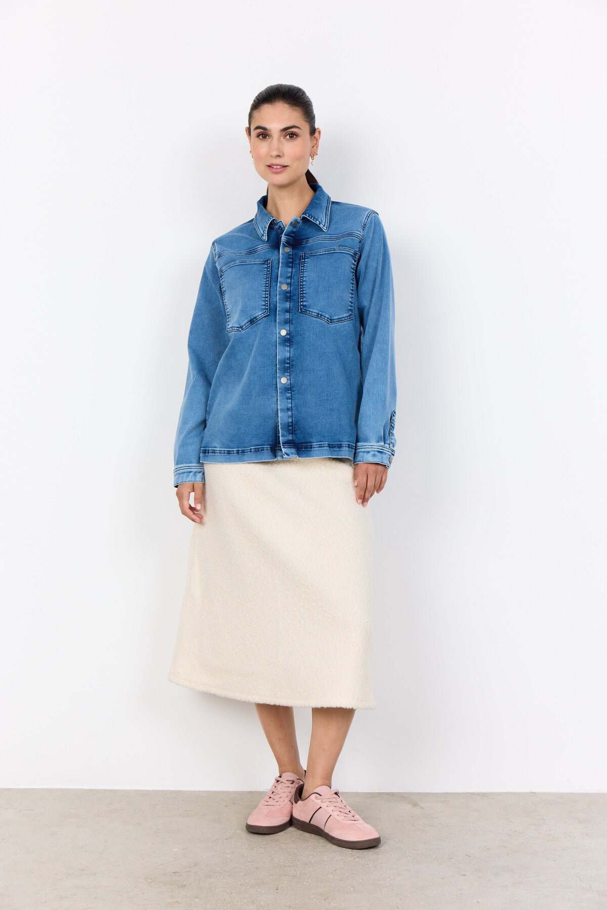 SC-NADIRA 15 Skjorte Blå