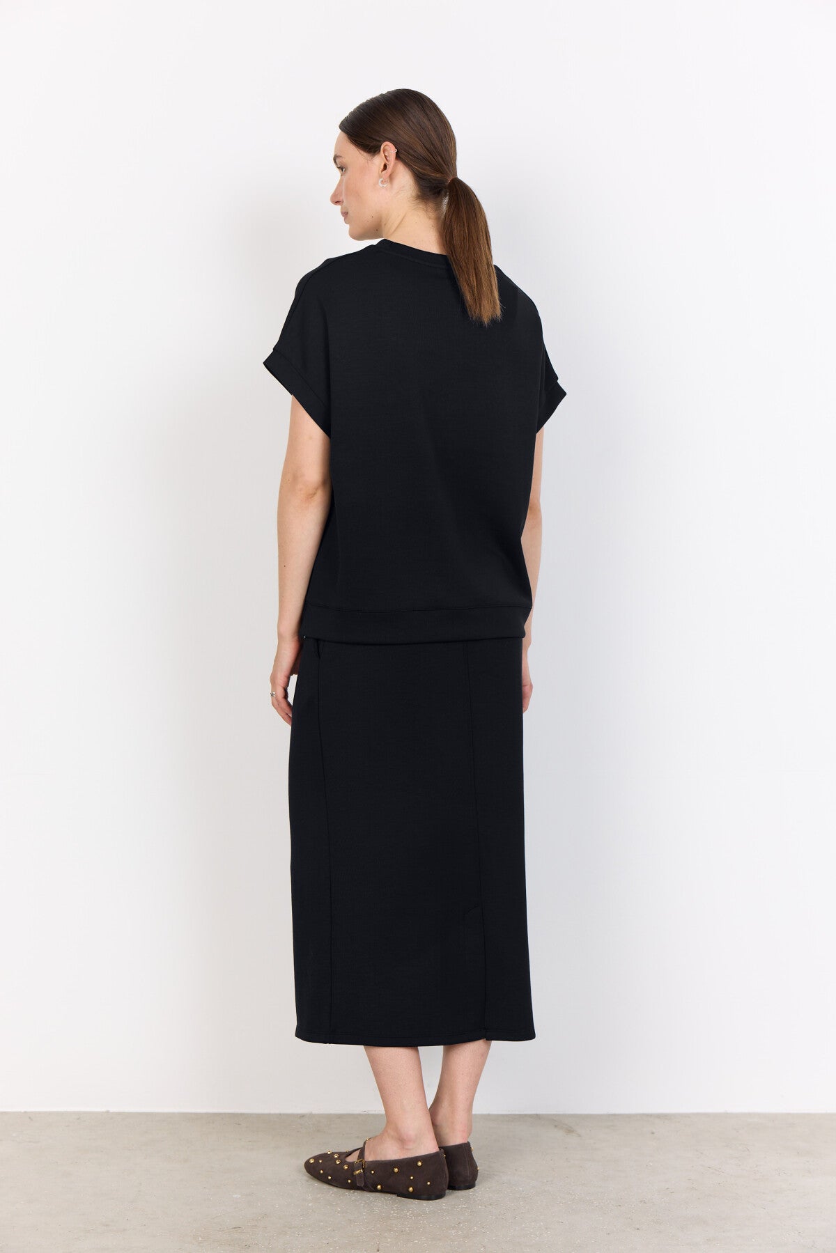 SC-BANU 245 Bluse Sort