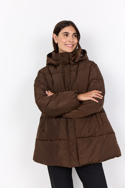 SC-NINA 30 Jakke Mørk brun