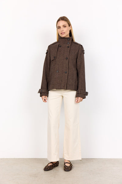 SC-SHAKIRA 1 Jakke Mørk brun