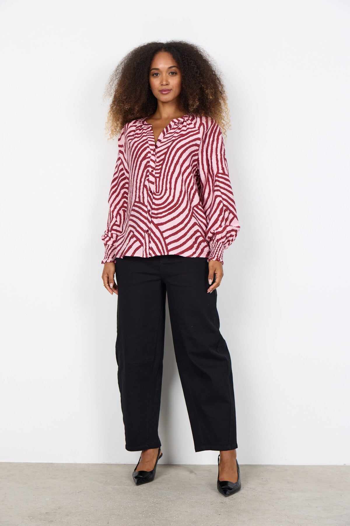 SC-BECCA 1 Bluse Lyserød