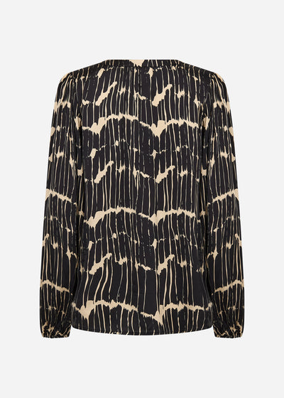 SC-ARLETTE 1 Bluse Sort