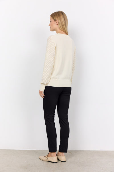 SC-AMELA 1 Pullover Creme