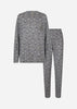 SC-BIARA 162 - AOP SET Pyjamas Grå