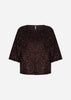 SC-JASLEEN 1 Bluse Mørk blomme