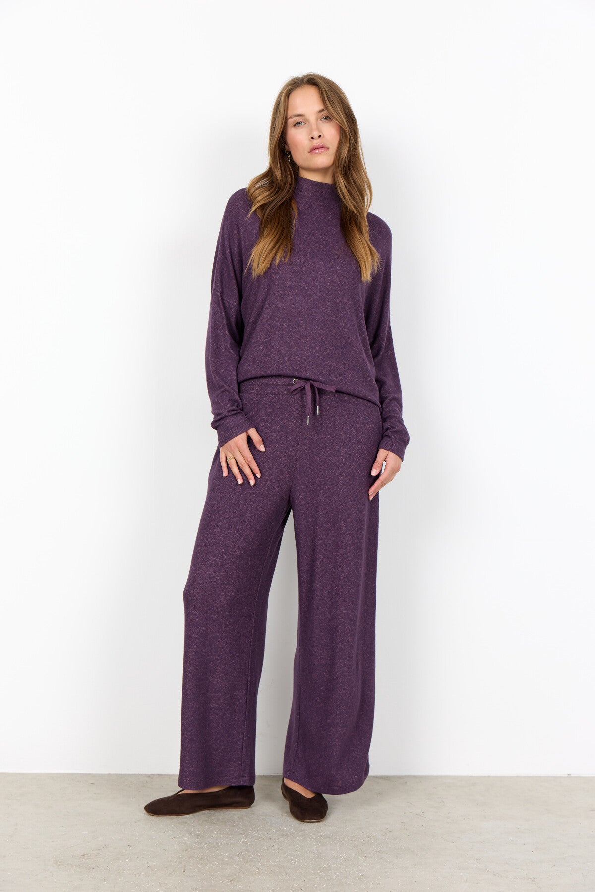 SC-BIARA 126 Bluse Lilla