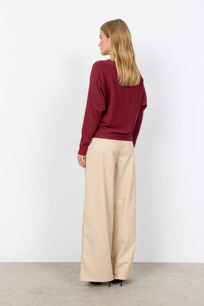 SC-DOLLIE 663 Pullover Rubin rød