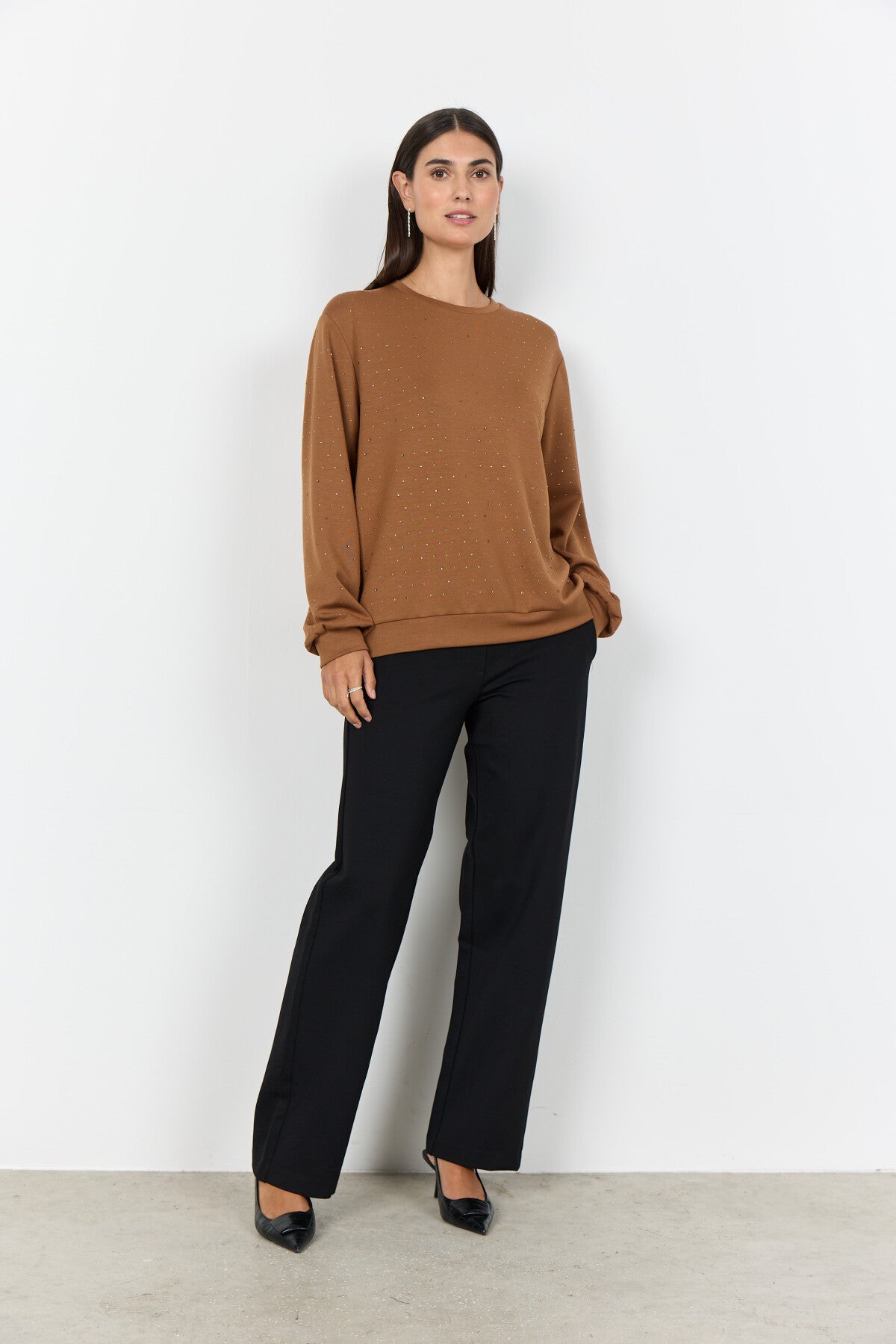 SC-BANU 270 Bluse Brun