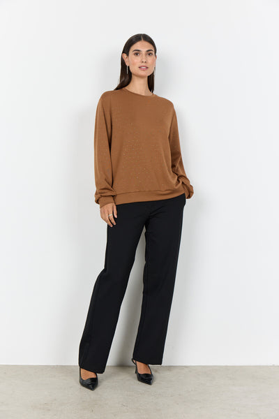 SC-BANU 270 Bluse Brun