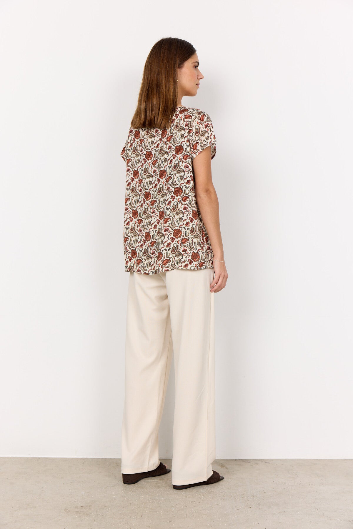SC-SAMEA 1 Bluse Rust rød