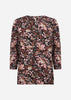 SC-FELICITY AOP 561 Bluse Rubin rød