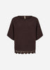 SC-HELDA 4 Pullover Mørk blomme