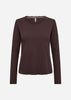SC-CHANILLA 5 T-shirt Mørk blomme