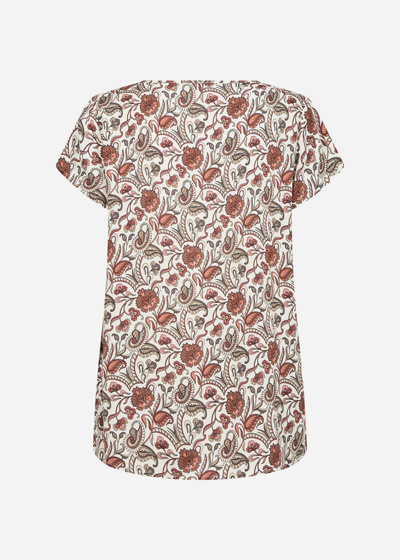 SC-SAMEA 1 Bluse Rust rød