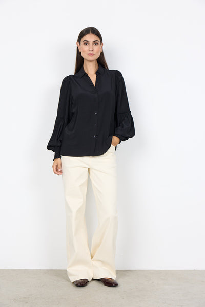 SC-BARBEL 2 Skjorte Sort