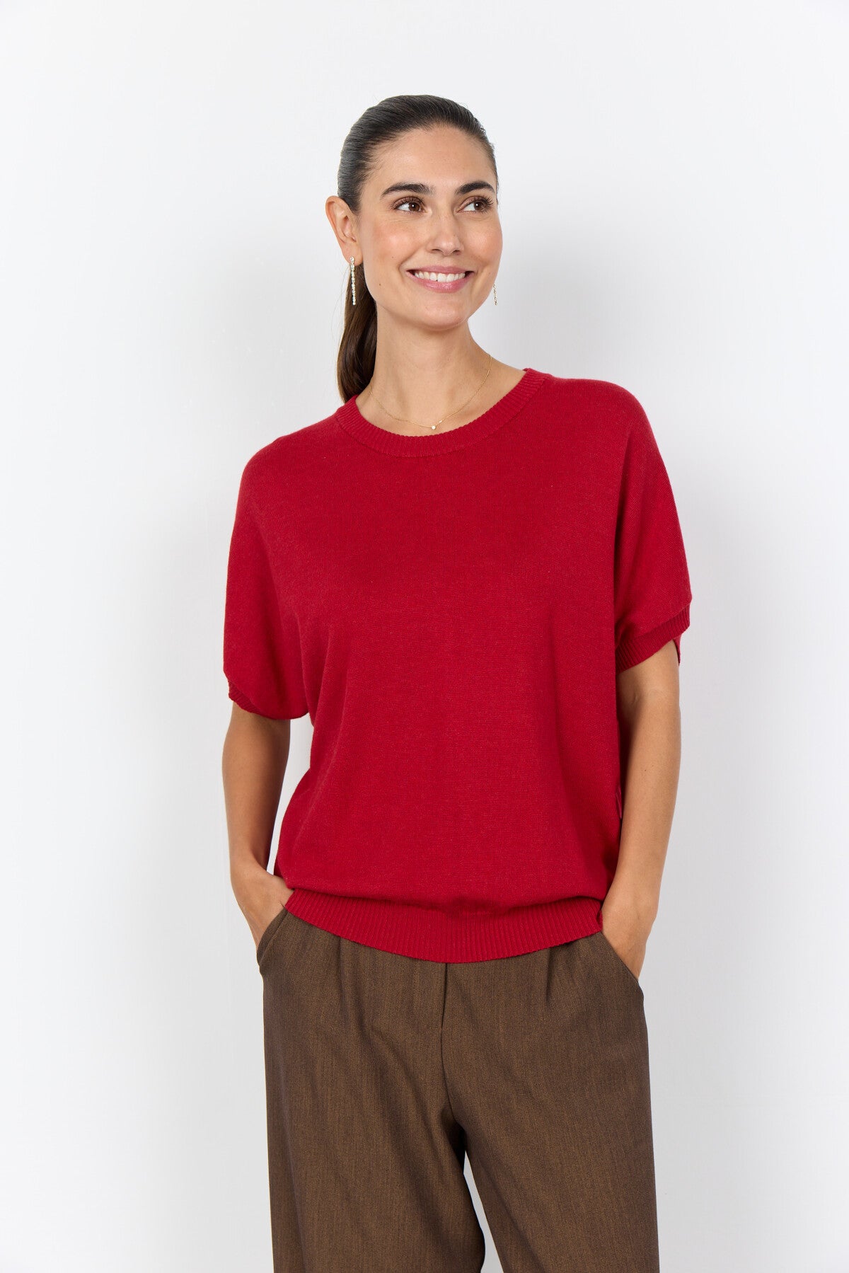 SC-DOLLIE 807 Pullover Rød