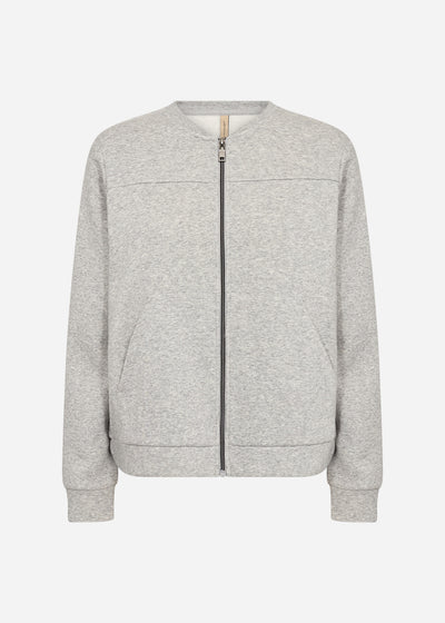 SC-ANGELIN 3 Cardigan Lys grå