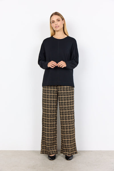 SC-BANU 262 Bluse Sort