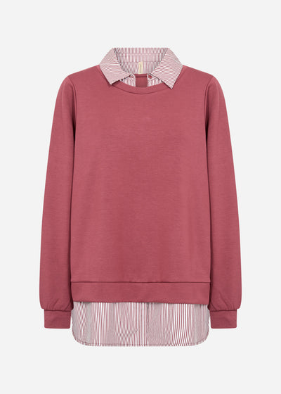 SC-BANU 264 Bluse Rubin rød