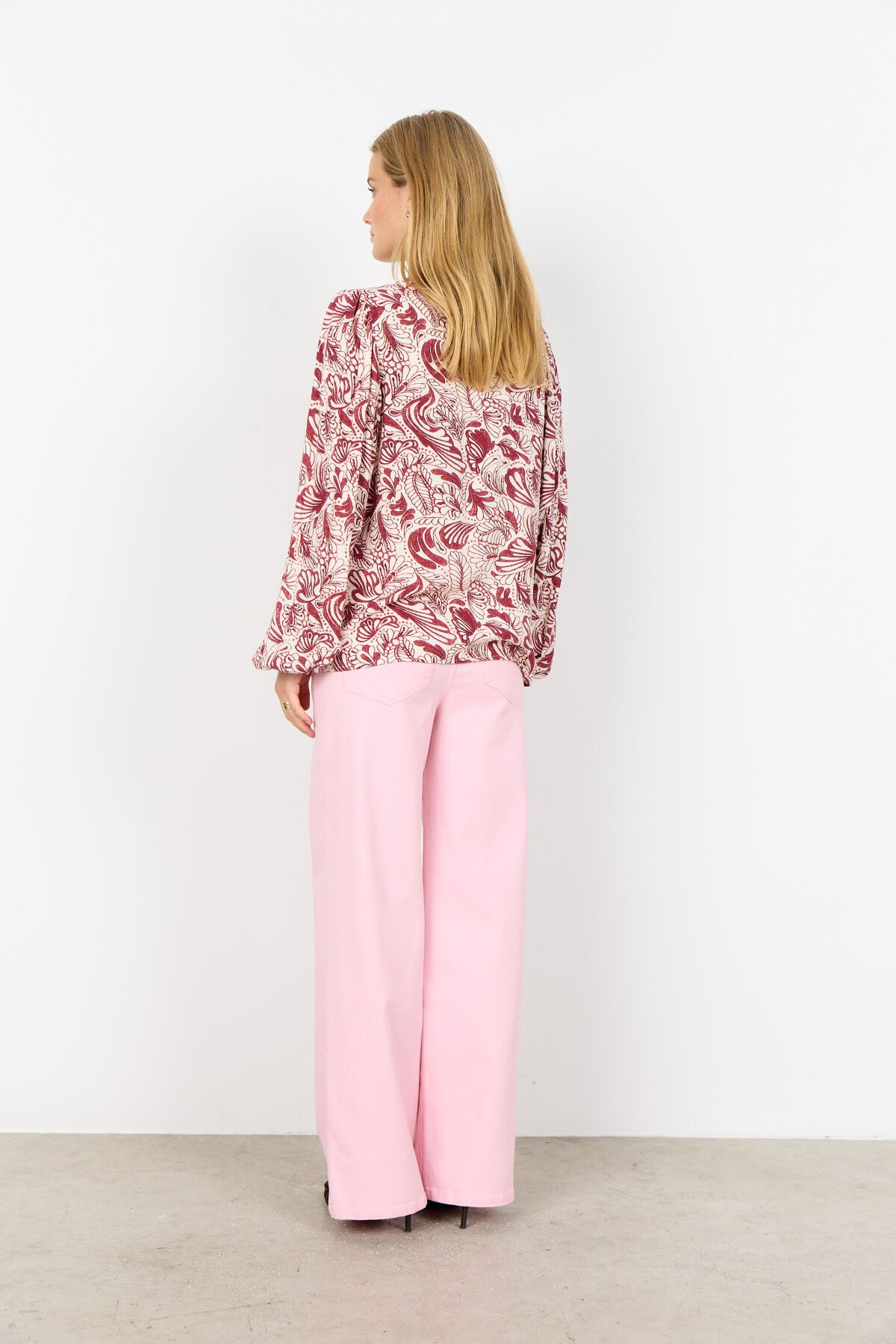 SC-BAYAN 1 Skjorte Rubin rød