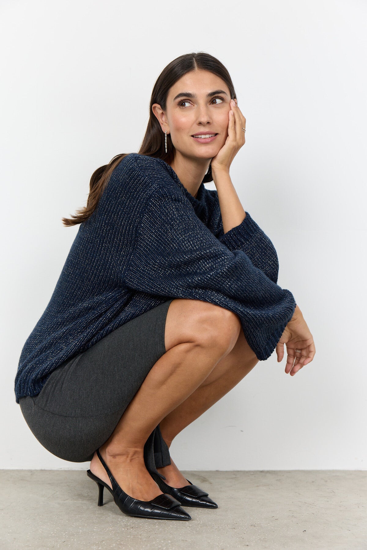 SC-NALIKKA 3 Pullover Mørk blå