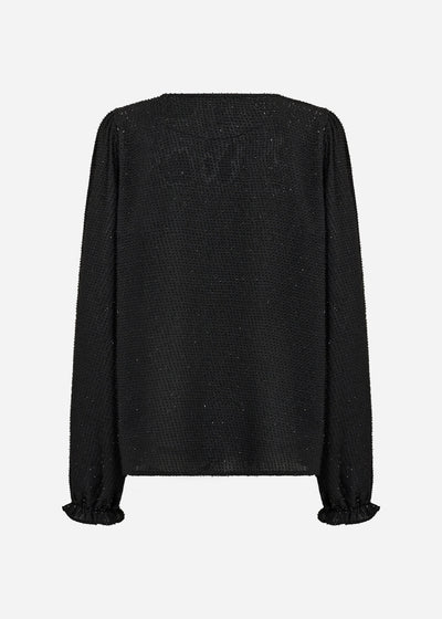 SC-ALINEA 1 Bluse Sort