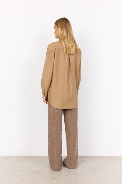 SC-NETTI 52 Skjorte Mørk sand