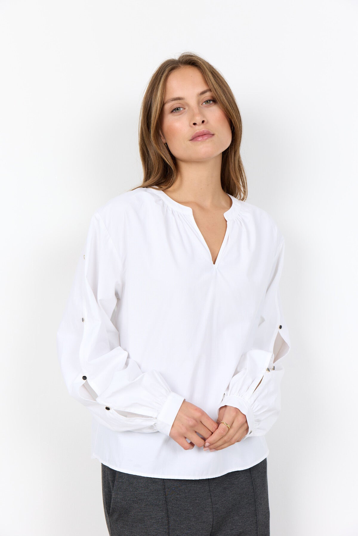 SC-NETTI 112 Bluse Hvid