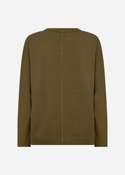 SC-BANU 262 Bluse Mørkegrøn