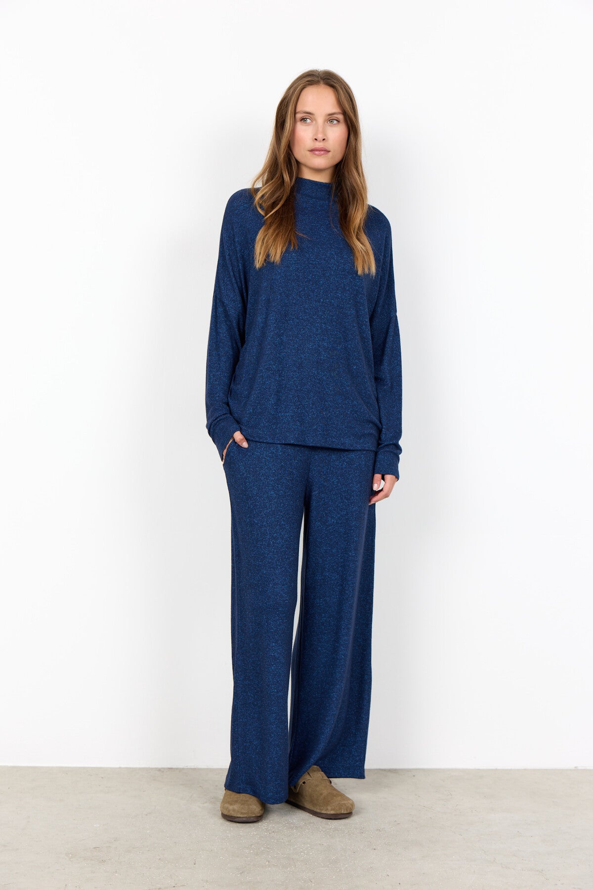 SC-BIARA 126 Bluse Mørk blå
