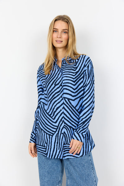 SC-BECCA 2 Skjorte Navy