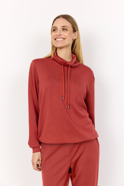 SC-BANU 248 Sweatshirt Rust rød